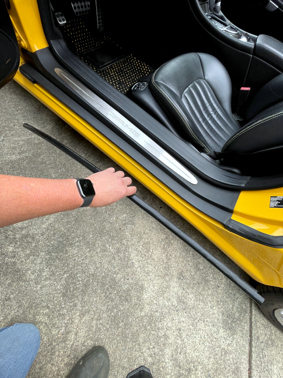 Door seal just before install